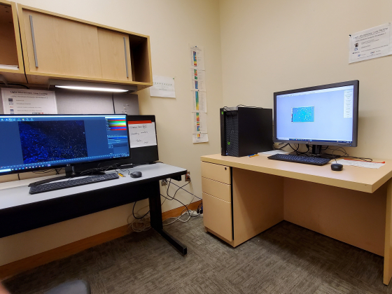 LSRC analysis workstations in C-136