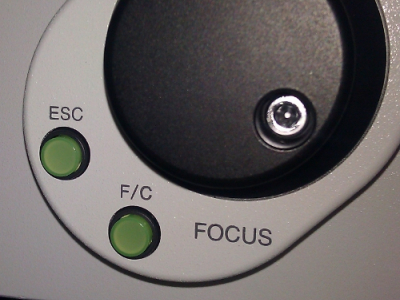 focus knob