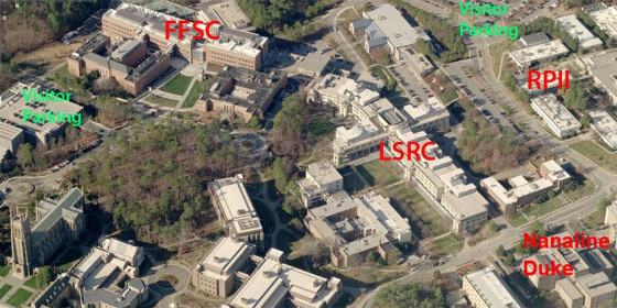 Aerial view of LMCF