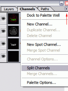 split channels screen shot