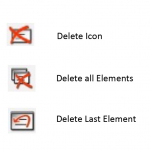 delete icons